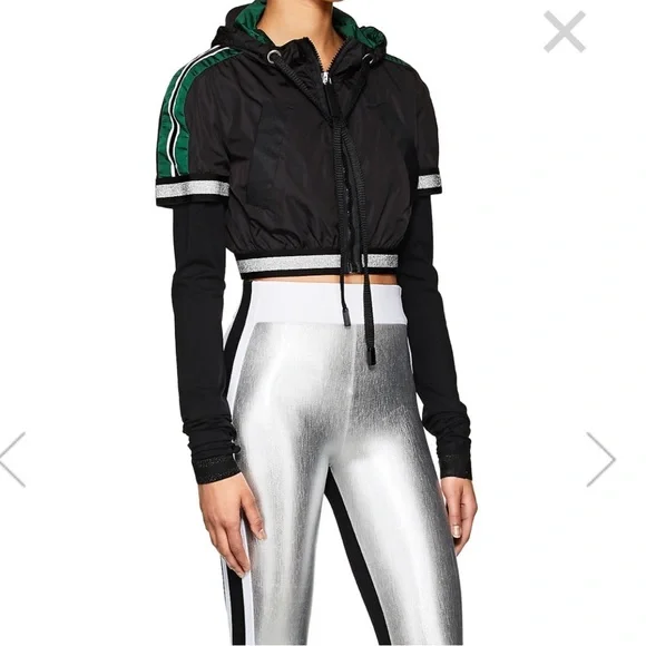 NO KA’OI LAUOHO LAYERED CROP JACKET - small - Picture 2 of 9